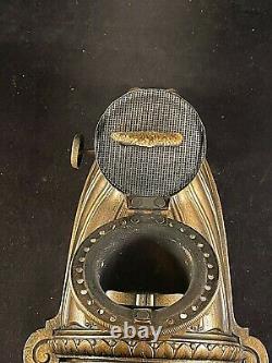 RARE Antique Angle Lamp Co. Classic Kerosene Wall Sconce