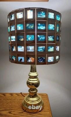 RARE One Of A Kind Vtg 35mm Slides Kodachrome Mid Century Americana lampshade