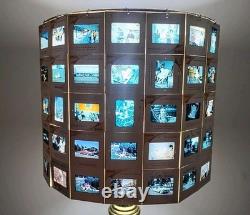 RARE One Of A Kind Vtg 35mm Slides Kodachrome Mid Century Americana lampshade