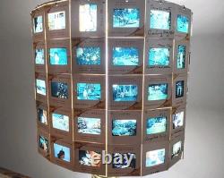 RARE One Of A Kind Vtg 35mm Slides Kodachrome Mid Century Americana lampshade