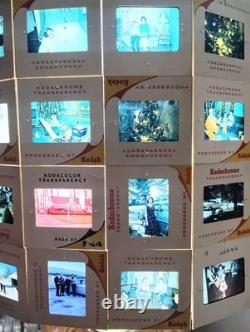 RARE One Of A Kind Vtg 35mm Slides Kodachrome Mid Century Americana lampshade