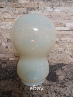 RARE Vintage Custard Vaseline Uranium Glass Ceiling Lamp Chandelier Shade