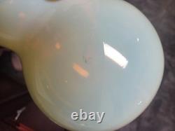 RARE Vintage Custard Vaseline Uranium Glass Ceiling Lamp Chandelier Shade