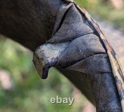 RARE Vintage Tindale Beaded Leopard Print Lamp Shade Mid Century Modern