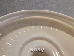 Rare Beautiful Original Antique Royal Craft Gold Glass Torchiere Lamp Shade 13