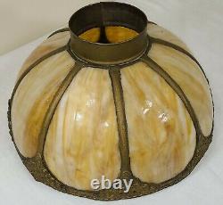 Rare Pressure Lantern Slag Glass Shade Knight Light Co, Chicago