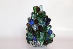 Rare Vintage Art Noveau Czech Glass Grape Cluster Fruit Lamp Shade