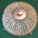 Rare Vintage Beaded Crystal Balls Dome Lamp Shade Made In Czechoslovakia