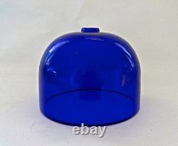 Rare set of 11 Unused Fenton Cobalt Chandelier Shades in Original Fenton Carton