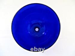 Rare set of 11 Unused Fenton Cobalt Chandelier Shades in Original Fenton Carton
