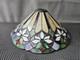 Read Desc Vintage Tiffany Style Jeweled Floral Stained Glass Lamp Shade