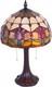 Red Tulip Tiffany Style Stained Glass Table Lamp Bed Room Bedside Reading Light