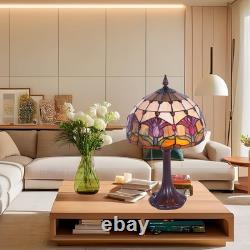 Red Tulip Tiffany Style Stained Glass Table Lamp Bed Room Bedside Reading light Red Tulip Tiffany Style Stained Glass Table Lamp Bed Room Bedside Reading light