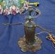 Reproduction Of Antique Tiffany Studios Handel Style 3 Arms 20 Shade Lamp Base