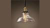 Retro Dig Industrial Vintage Style Light Fitting Glass Ceiling Pendant Lamp Shade Light Lighting