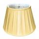 Royal Designs Empire English Pleat Basic Lamp Shade, Antique Gold, 11 X 18 X 12