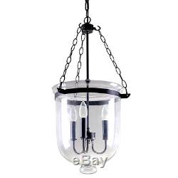 Rustic Vintage Pendant Ceiling Light Glass Lampshade DIY Chandelier Foyer Lamps