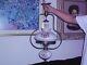 Scarce Antique Art Deco Ceiling Glass Lamp Globe Shade 12 Gift Present Fixture
