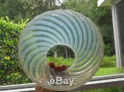 Set Of 6 Antique Vintage Opalescent Swirl Light Lamp Shades 3 Pair