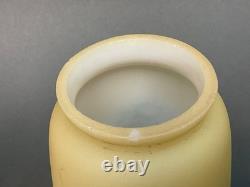 Set 5 Art Deco Lamp Shades Satin Glass Stenciled Embossed 1920's/ 30's 2.25 fit