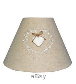 Shade Shabby Chic Vintage Charming love hearts design Fabric Lampshade Pendant