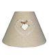 Shade Shabby Chic Vintage Charming Love Hearts Design Fabric Lampshade Pendant