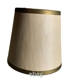 Small Tiny Little Antique Vintage Clip on Bulb Clamp Over Bulb Wire Lamp Shade