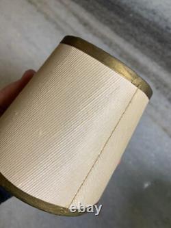 Small Tiny Little Antique Vintage Clip on Bulb Clamp Over Bulb Wire Lamp Shade