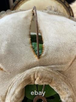 Tattered Queen Antique Vintage Boudoir Lampshade Velvet Crusty Goodness