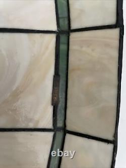 Tiffany Mission Style Stained Glass Lamp Shade by Spectrum Vintage 19.5