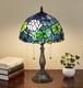 Tiffany Style 2-light Stained Glass Table Lamp 12 Floral Handmade Withbulb