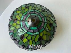 Tiffany Style Dragonfly Stained Glass 9.5 Lamp Shade (2 Available)