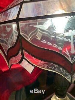 Tiffany Style Vintage Stain Glass Pattern Lamp Shade