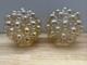 Two Vintage Helena Tynell Style Globe Bubble Glass Iridescent Light Shade 3 Fit
