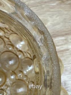 Two Vintage Helena Tynell Style Globe Bubble Glass Iridescent Light Shade 3 Fit