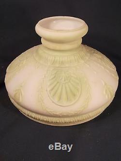 VINTAGE 1920'S COLEMAN LANTERN CO. GLASS LAMP SHADE NO 335A NICE