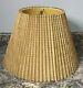 Vintage 1970s Mcm Mid Century Rattan Wicker Lamp Shade Large 19in
