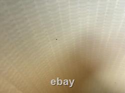 VINTAGE 1970s MCM MID CENTURY RATTAN WICKER LAMP SHADE LARGE 19in