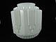 Vintage Art Deco Large White Milkglass Lamp Shade 10 Tall Industrial Torchiere