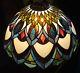 Vintage Tiffany Style Stained Glass Lamp Shade #312
