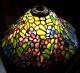 Vintage Tiffany Style Stained Glass Lamp Shade #350