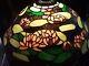 Vintage Tiffany Style Wisteria Stained Glass Lamp Shade # 21
