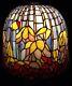 Vintage Tiffany Style Wisteria Stained Glass Lamp Shade #381