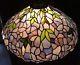 Vintage Wisteria Tiffany Style Stained Glass Lamp Shade #20