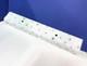 Vintage White 24 Glass Replacement Stars Atomic Design U-shade Light Mcm At-74