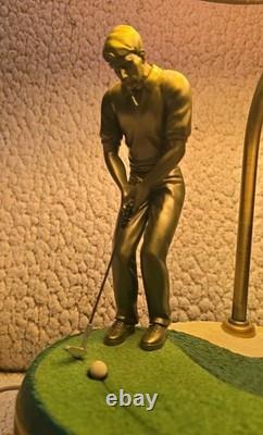 VNTG King America For Birdie Animated Golf Putter Talking Lamp WORKS READ DESCR