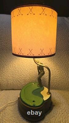 VNTG King America For Birdie Animated Golf Putter Talking Lamp WORKS READ DESCR