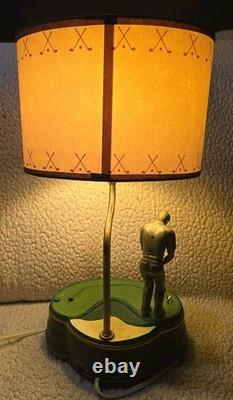 VNTG King America For Birdie Animated Golf Putter Talking Lamp WORKS READ DESCR