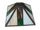 Vtg 16 Beautiful Tiffany Style Spectrum Stained Glass Lamp Shade Table Ceiling