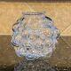 Vtg 1960s Bubble Glass Globe 7 Light Shade Helena Tynell Mcm Hollywood Regency
